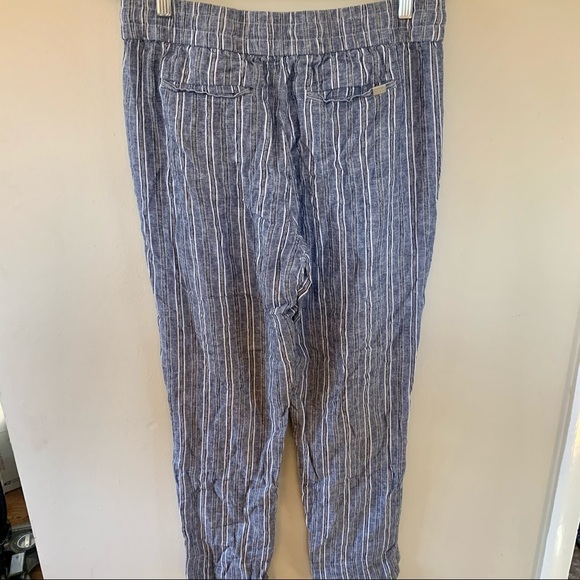 Calvin Klein Wide Leg Linen Pants - Picture 5 of 6